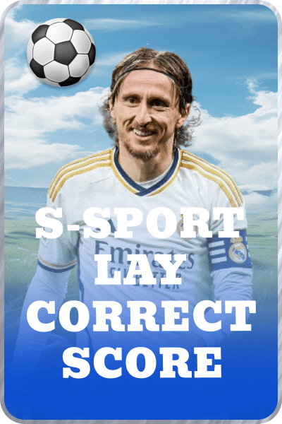 S-Sport Lay Correct Score